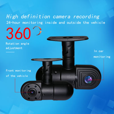 Máy ảnh xe hơi AHD kép độ nét cao CMOS Camera xe hơi bên trong và bên ngoài