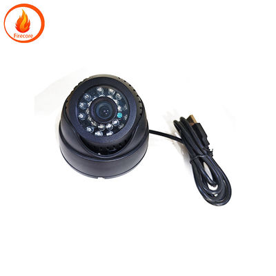 Hệ thống giám sát máy ảnh Dash chạy bằng USB màu đen Hemispherical 1080P
