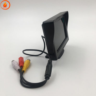 Nằm đầu Camera nhìn phía sau Màn hình 4.3 Inch Xe quay ngược Camera với màn hình hiển thị