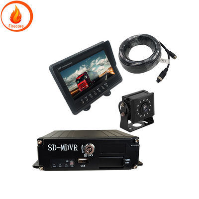 Hệ thống giám sát máy ảnh xe máy máy tính để bàn ABS 7 Inch Car Camera Set