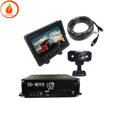 Hệ thống giám sát máy ảnh xe máy máy tính để bàn ABS 7 Inch Car Camera Set