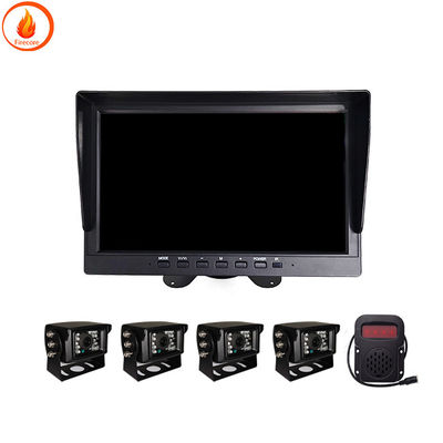 Camera giám sát xe tải 12V Hệ thống giám sát video xe 7 inch AHD