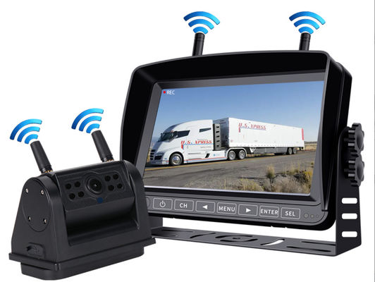 HD Combo 7-inch màn hình sạc pin không dây Backup hình ảnh ngược Camera