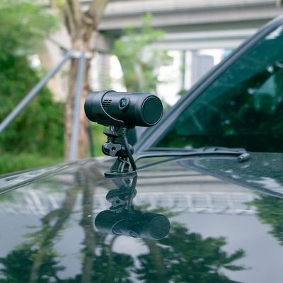 2MP 4G WIFI Remote Monitor Mini Dual Dashboard Camera DVR cho xe máy với GPS ADAS DMS BSD