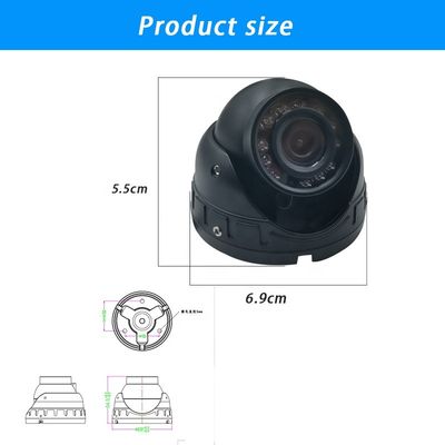Hệ thống camera xe buýt Universal 2MP AHD1080P 360 độ nhìn Camera hệ thống giám sát 12V Night Vision Waterproof
