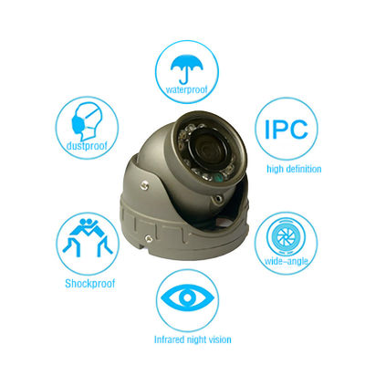 Hệ thống camera xe buýt Universal 2MP AHD1080P 360 độ nhìn Camera hệ thống giám sát 12V Night Vision Waterproof