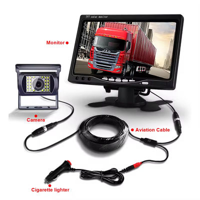 Universal 12V Dash Cam Maxi Truck Back-up Camera Với Xây dựng trong 18 IR LED cho hỗ trợ ban đêm